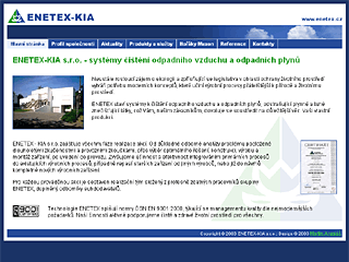 ENETEX-KIA – WWW stránky