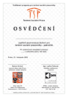 TSP – certifikát 1